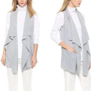 Vince Wool Cashmere Blend Crew Neck Sweater Heather Grey Size Small